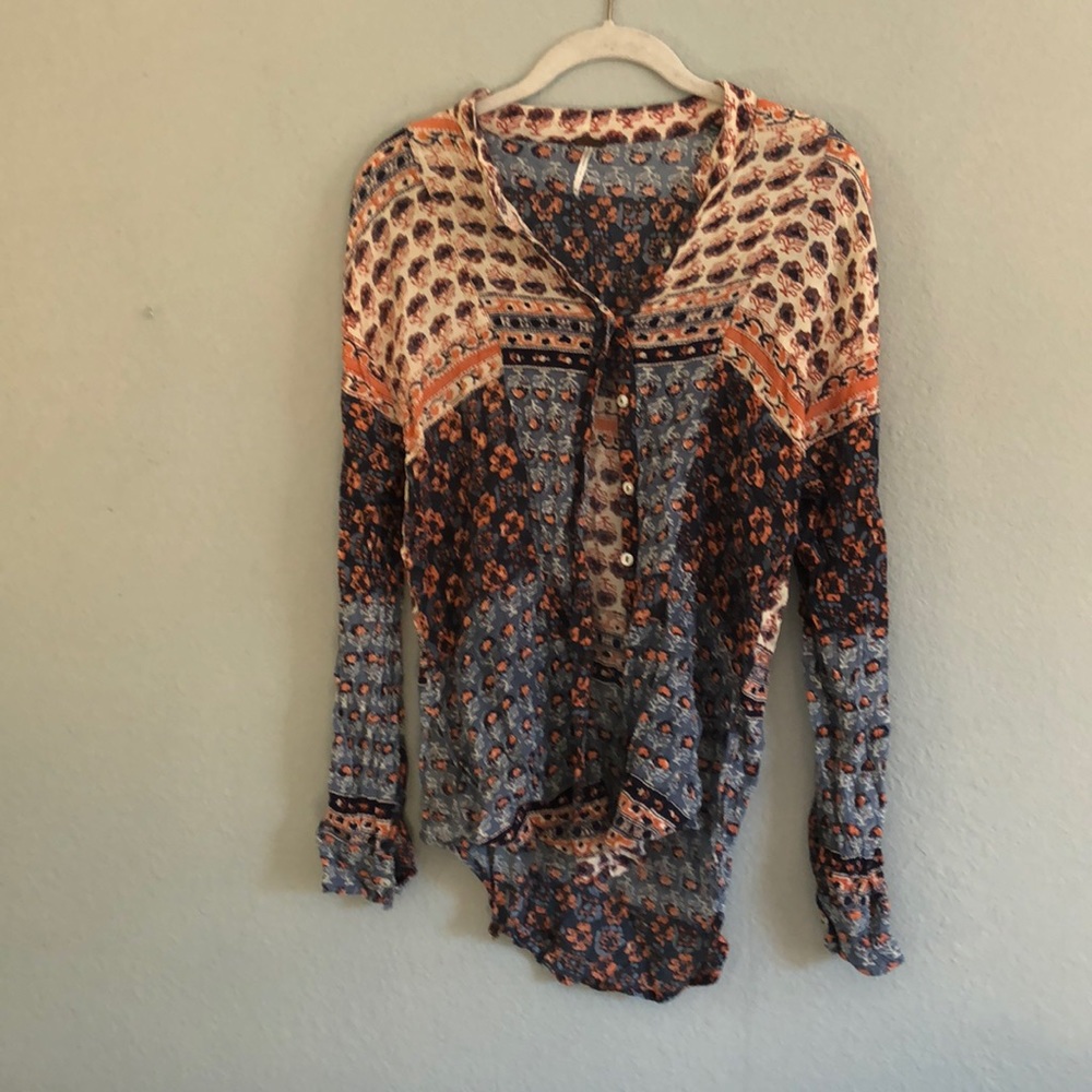 Free people button down